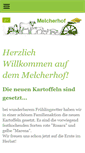 Mobile Screenshot of melcherhof.net