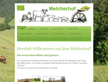 Tablet Screenshot of melcherhof.net